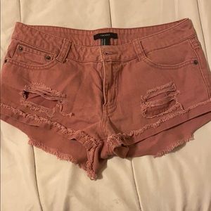 Ripped shorts